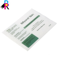 OEM cheap label sticker printing with shiny artpaper material